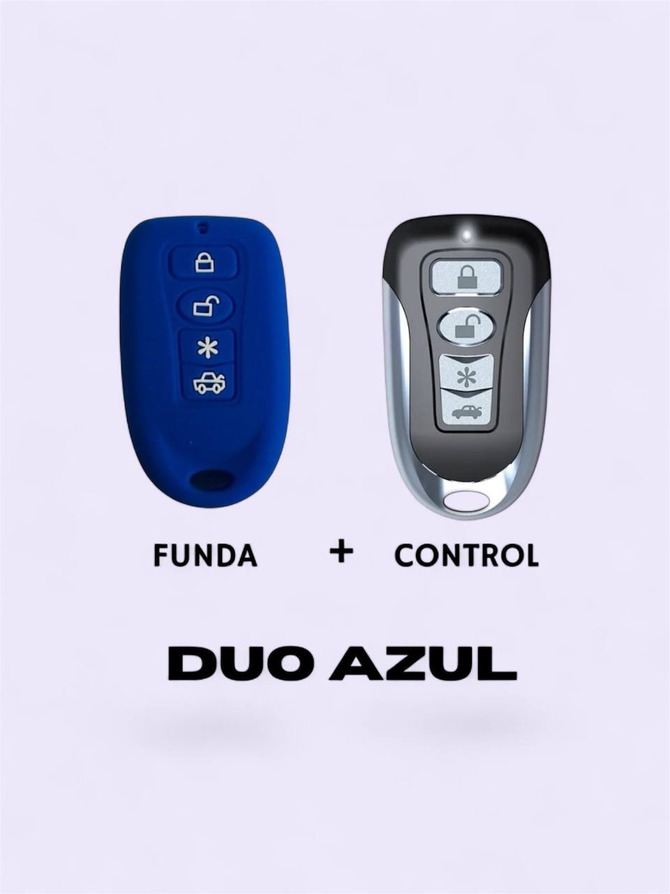 Combo control Nemesis más funda (Código Variable LED ROJO)